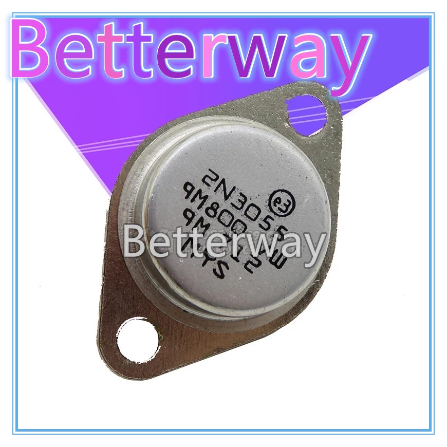 5PCS ทรานซิสเตอร์ 2N3055 TO-3 2N3773 Amp Au ใหม่ original Betterway