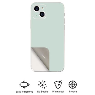 สติกเกอร์ฟิล์มไทเทเนียม พิมพ์ลายโลโก้ 3M ป้องกันหน้าจอ ด้านหลัง สําหรับ iPhone 15 14 13 12 16 17 Pro Max