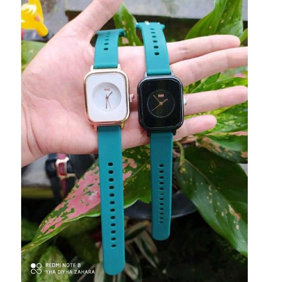 G6Q8 0นาฬิกาผู้หญิงสมัยใหม่ ap Pu Square Dial แฟชั่นนําเข้า