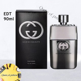 🤵กุชชีน้ำหอม🤵Gucci Guilty Pour Homme perfume Men Eau de Toilette 90ml.