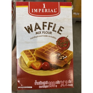 แป้งสำเร็จรูป สำหรับทำวาฟเฟิล ตราอิมพีเรียล 200g. Waffle Mix Flour ( Imperial Brand )