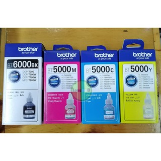 หมึกเติมแท้งค์ Brother (ของแท้บรรจุกล่อง) สำหรับรุ่น DCP-T300/T310/T500W/T700W, MFC-T800W