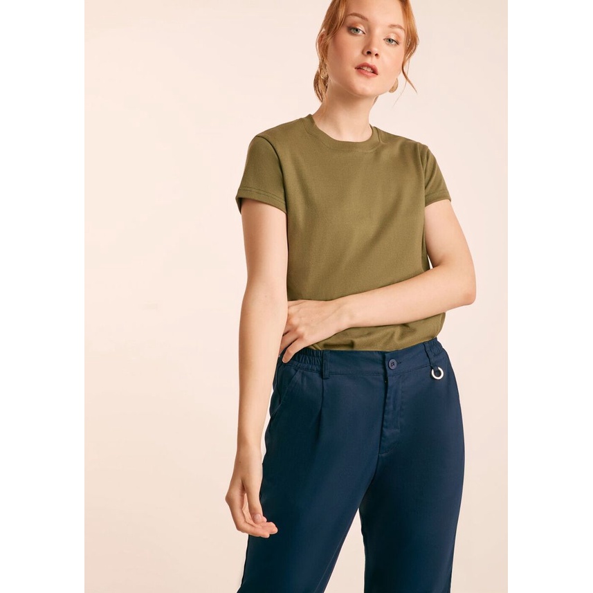 MIZZLE SS - เสื้อยืดแข็ง Basic Tee MZ-KM0902C - BarBar ขายปลีก