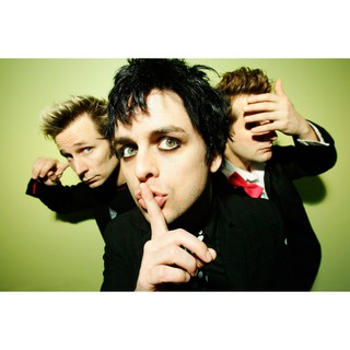 โปสเตอร์ Green Day กรีนเดย์ Billie Joe Armstrong โปสเตอร์ วอลเปเปอร์ ตกแต่งผนัง Poster โปสเตอร์วินเทจ โปสเตอร์วงดนตรี