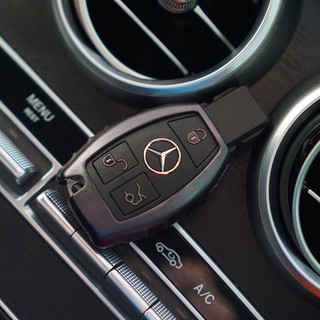 Case กุญแจรีโมทรถยนต์  สำหรับ Mercedes-Benz สีด้าน