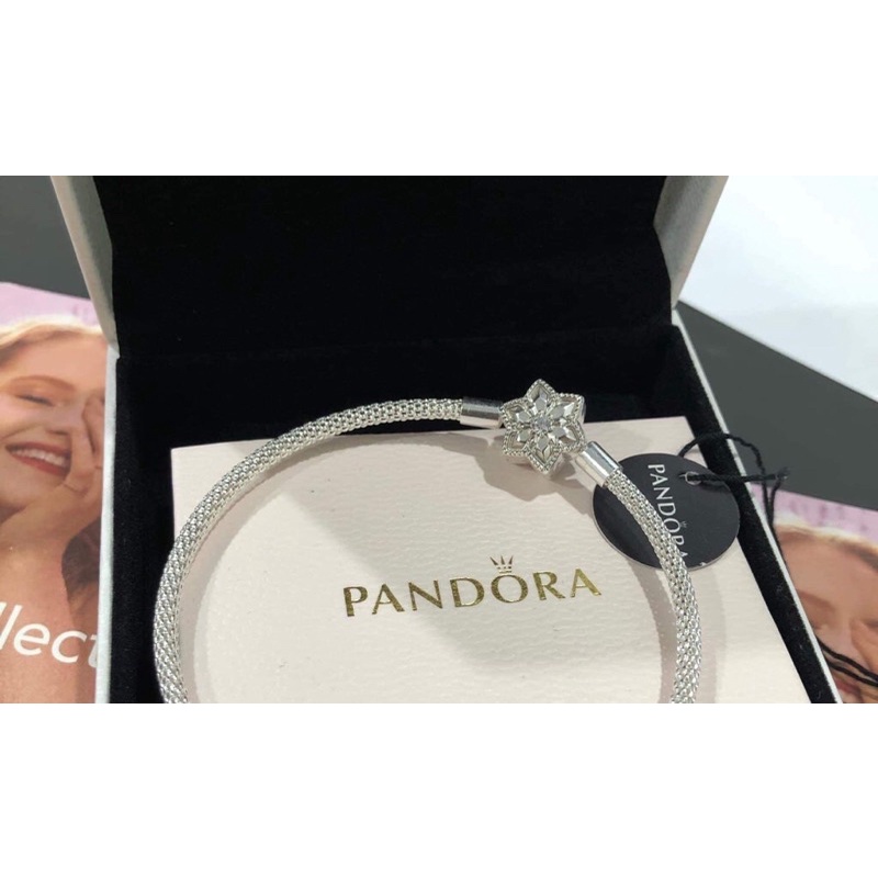 pandora Star silver mesh ไซต์19 ราคา1990 บาทค่ะ ประเทศไทยไม่มีขายแล้วนะคะ #pandoraมือ2 #pandoraมือสอ