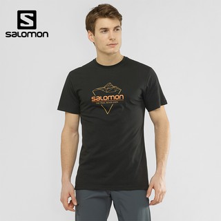 เสื้อยืดแขนสั้น พิมพ์ลาย Salomon ระบายอากาศ ดูดซับเหงื่อ สวมใส่สบาย เหมาะกับฤดูใบไม้ร่วง และฤดูร้อน