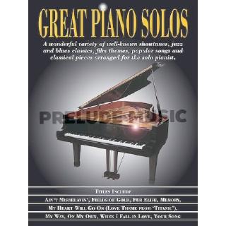 (โค้ดINCSM2Lลด70฿) GREAT PIANO SOLOS Showtunes, Jazz &amp; Blues, Film Themes, Pop Songs &amp; Classical (HL00311273)