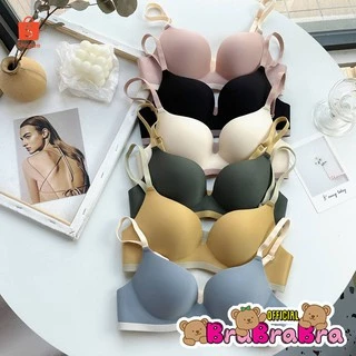 [ส่งจากไทย] 𝑩𝒓𝒂𝑩𝒓𝒂𝑩𝒓𝒂 #bra-125 เสื้อใน บราแฟชั่น สายปรับระดับได้ ไร้ขอบไร้โครงใส่สบาย ยกกระชับ ยอกชิด