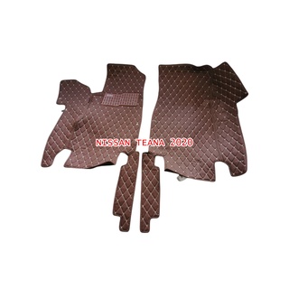 พรมปูพื้นเข้ารูป 6D Premium Fitted Leather Mats FOR NISSAN TEANA  ปี 2020 (2616)