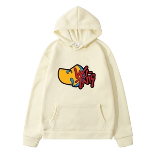 เสื้อฮู้ดดี้ พิมพ์ลายโลโก้ Wu Tang Clan Band เหมาะกับของขวัญ สําหรับผู้ชาย
