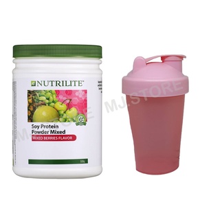 NUTRILITE Soy Protein Powder Mixed Berry 500g.แถมฟรี !! แก้วเชค 400ml.