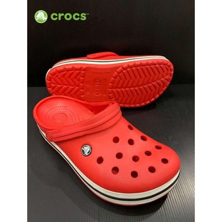 CROCS Crocband Clog หิ้วนอกOutlet รุ่นคลาสสิค ช่วยปกป้องเท้าได้อย่างดีเยี่ยม