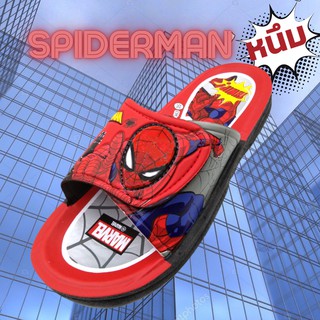 SSS SD 463 25-35 รองเท้าแตะเด็กสไปเดอร์แมน รองเท้าแตะเด็กspiderman รองเท้าแตะเด็กชาย รองเท้าแตะเด็กโต (แดง,น้ำเงิน)