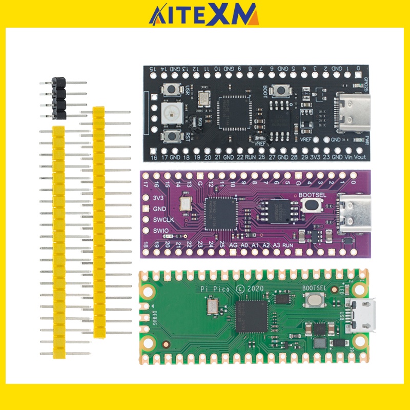 บอร์ดไมโครคอมพิวเตอร์ Raspberry Pi Pico Board RP2040 Dual-Core 264KB ARM พลังงานต่ํา Cortex-M0+