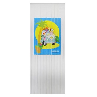 FREE HOME มู่ลี่ PVC WSP DORAEMON 80X200 ซม. สีฟ้า มู่ลี่ มูลี่หน้าต่าง มู่ลี่ประตู