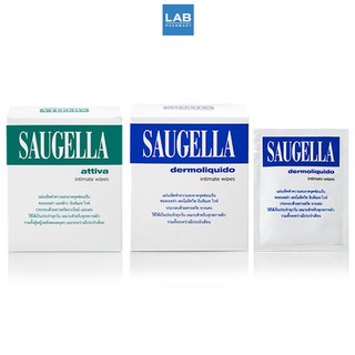 Saugella Intimate Wipes 10s -  แผ่นเช็ดทำความสะอาดจุดซ่อนเร้น