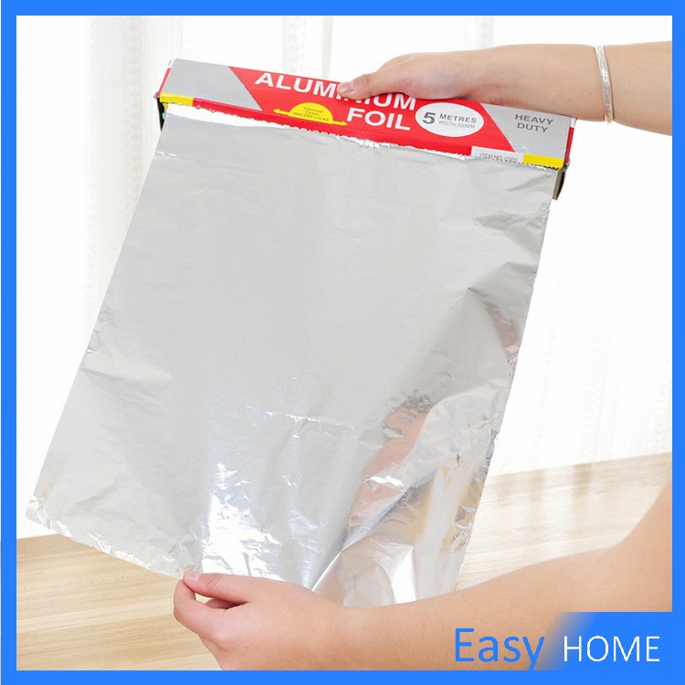 ฟอยล์อบ อุปกรณ์เบเกอรี่ อลูมิเนียมฟอยล์ ฟอยล์ห่ออาหาร มีใบเลื่อยไว้ฉีก baking foil