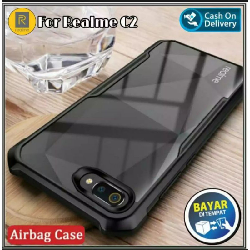 Riyanali_Shop Case Realme C2, C21, C11, C12, C15, C21Y, C25Y, C30, C33, 2, 3, 10 4G Soft Hard Tpu โป