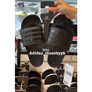 รองเท้าแตะ Adidas adilette  Comfort💯✅ สีดำล้วน