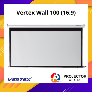 Vertex Wall 100 (16:9) จอรับภาพแบบแขวนมือดึง