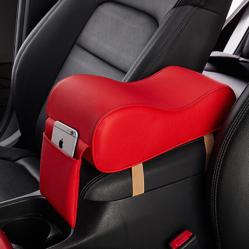 for Hyund-ai Sparkle-um Car Center Console Pad Auto Armrest Seat Box Cover Protector for Hyund-ai,Car Armrest Cover,Carbon Fiber Leather Design Decoration Cushion Fit for Hyund-ai All Series Auto. 