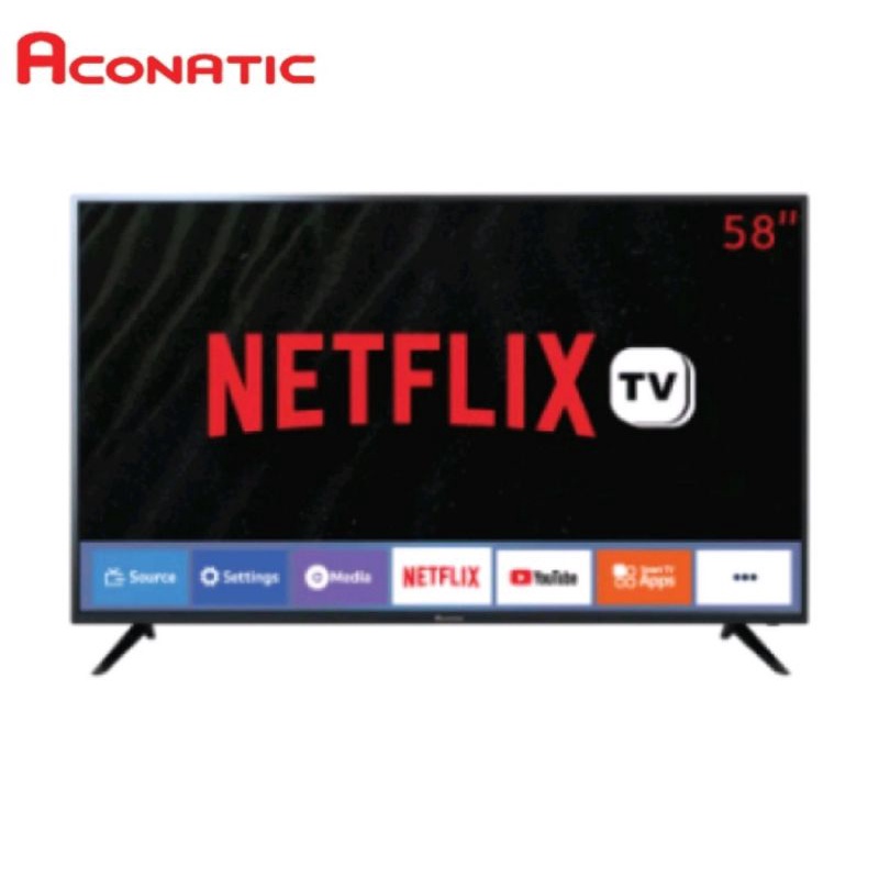 Aconatic LED Smart TV สมาร์ททีวี 58  นิ้ว รุ่น 58HS534AN Netflix TV 4K (รับประกันศูนย์ 3ปี)
