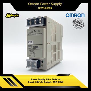 POWER SUPPLY OMRON S8VS-06024, 220V [24V 2.5A]