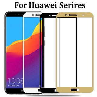 Huawei Honor Note 6C 6X 7X 8X V8 V9 V10 8 9 9X 10 X10 V30 Pro Lite MAX play note 8 10 เต็มจอ ปกป้อง ฟิล์ม กระจกนิรภัย ป้องกันจอ