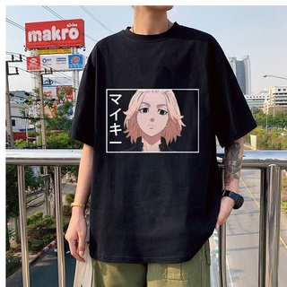 ใหม่ เสื้อยืดลําลอง แขนสั้น พิมพ์ลายการ์ตูน Tokyo Revengerano jiro Mikey สไตล์ญี่ปุ่น ฮาราจูกุ สําหรับผู้ชาย TYUI32019