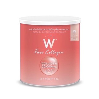 W​ Pure Collagen ดับเบิ้ลยู​ เพียว​ คอลลาเจน​ ไดเปปไทด์(กระป๋อง)