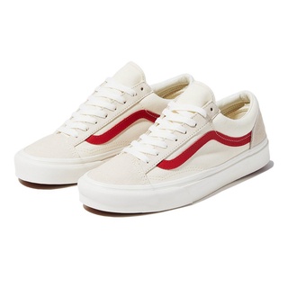 Vans รองเท้าผ้าใบ Style 36 หนอนแดง Marshmallow/Racing Red ( VN0A3DZ3OXS )