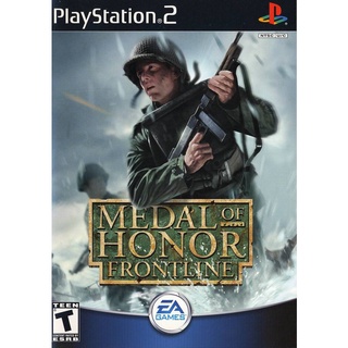 Medal of Honor Frontline PS2 แผ่นเกมส์ps2 เกมเพล2 แนวสงคราม