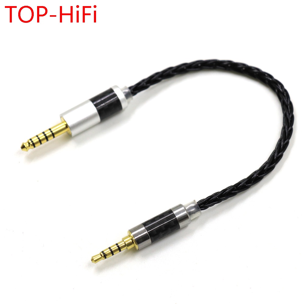 Top-Hifi 7N อะแดปเตอร์สายเคเบิ้ลเชื่อมต่อเสียง 3.5 มม. Trrs Balanced Male To 4.4 มม. Male 3.5-4.4