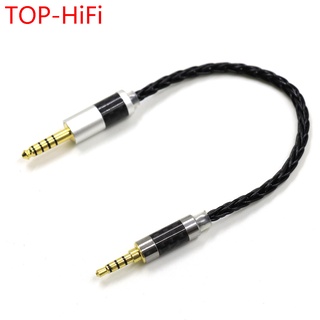 Top-Hifi 7N อะแดปเตอร์สายเคเบิ้ลเชื่อมต่อเสียง 3.5 มม. Trrs Balanced Male To 4.4 มม. Male 3.5-4.4