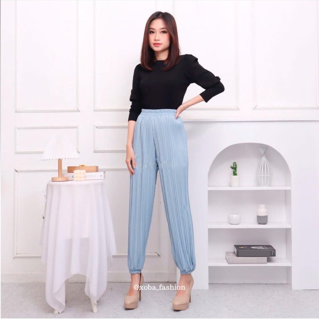 2501 ผู้หญิง BOTTOM JOGER กางเกงขายาว R10