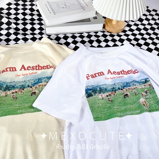 พร้อมส่ง ♡MEXOCUTE เสื้อยืดลาย ( Farm Aesthetic )