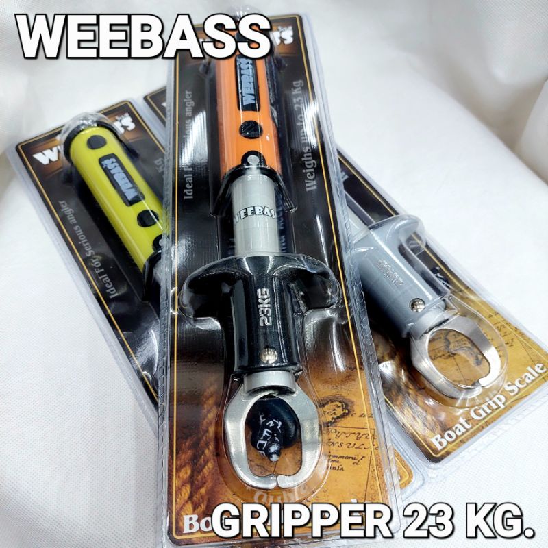 กริปเปอร์ ทีคีบปากปลา ที่ชั่งปลา WEEBASS GRIPPER FISHING 23  kg