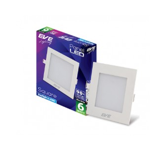 โคมไฟดาวไลท์ Led panel 6w-9w-12w เหลี่ยม EVE รับประกัน1ปี