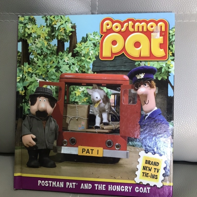 Postman Pat POSTMAN PAT  AND THE HUNGRY GOAT ปกแข็งมือสอง-CC5/7