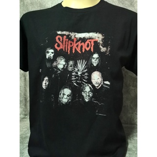 (ขายส่งได้)🔥 เสื้อวงนำเข้า Slipknot Nu Metal Deftones Limp Bizkit Korn Papa Roach System Of A Down Pod 311 Style Vintag