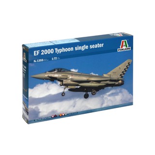 พลาสติก โมเดล ประกอบ สเกล 1/72 EF 2000 TYPHOON single seater