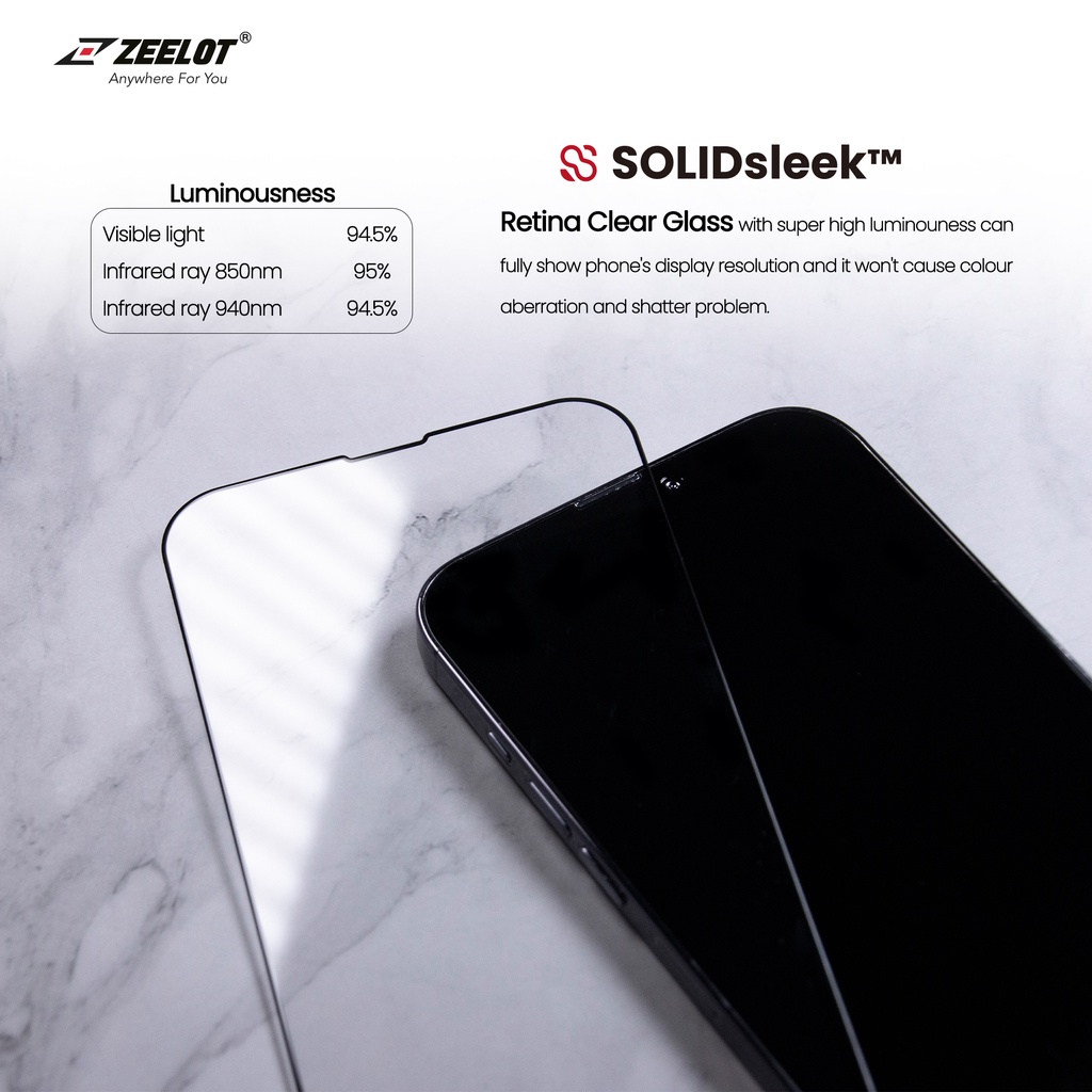 Zeelot ไอโฟน 13 Mini 5.4 แบบใส (Retina Clear) #6