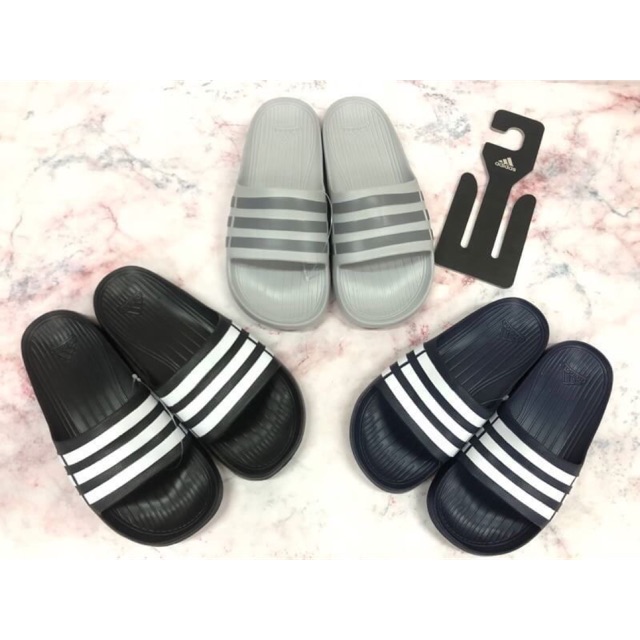 #Adidas แท้ 100% Duramo Slide รองเท้าแตะ