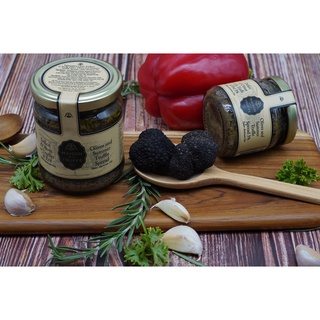 black olive &amp; truffle sauce180g