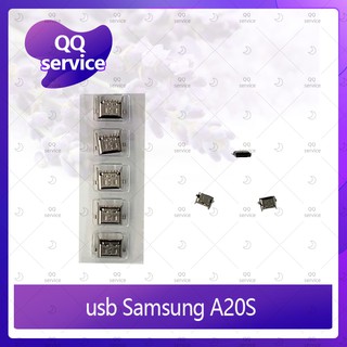 usb Samsung A20S อะไหล่ตูดชาร์จ ก้นชาร์จ（ได้1ชิ้นค่ะ) อะไหล่มือถือ คุณภาพดี QQ service