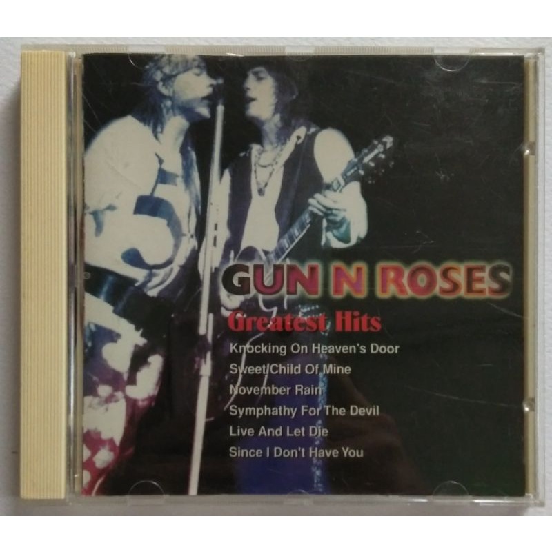 ซีดีเพลง GUNS N' ROSES Greatest Hits *RARE* CD Music