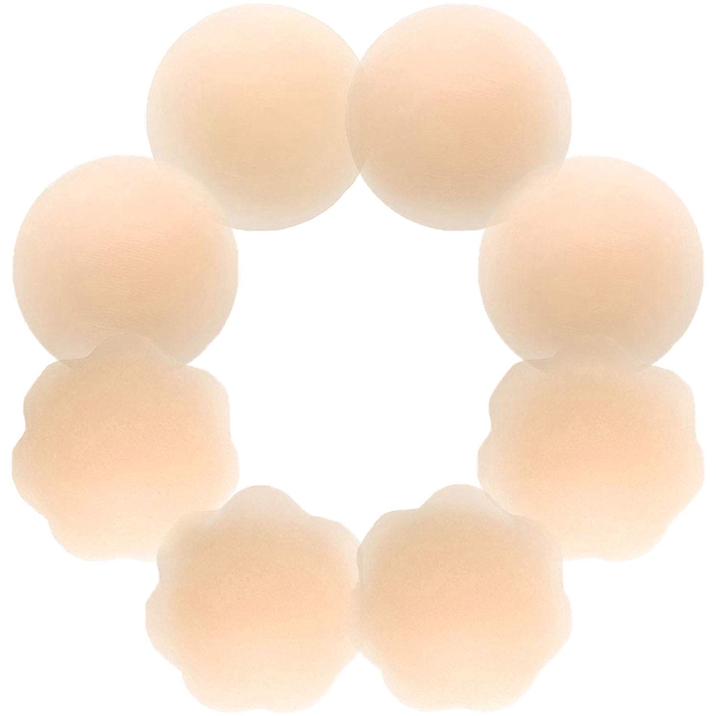 แผ่นแปะเต้านมซิลิโคนสำหรับผู้หญิงที่มองไม่เห็น / Summer Anti-gloss Anti-bump Thin Models of Chest Pads / สติกเกอร์หน้าอกสำหรับชุดแต่งงานและสายเอี๊ยม / อุปกรณ์เสริมชุดชั้นใน