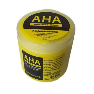 AHA Whitening Cream ครีมหัวเชื้อเอเอชเอกระปุก 250g.