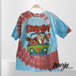 เสื้อมัดย้อมสกรีนลาย Scooby Doo